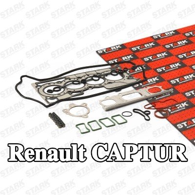 STARK مجموعة حشيات, رأس الأسطوانة مع حشية غطاء الصمام, مع أختام ساق الصمام — 2016 Renault Captur