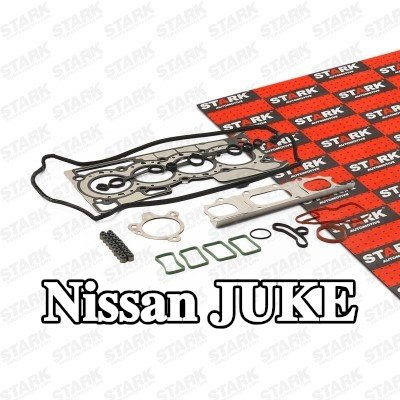 STARK مجموعة حشيات, رأس الأسطوانة مع حشية غطاء الصمام, مع أختام ساق الصمام — Nissan Juke