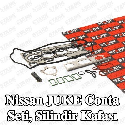 STARK Conta seti, valf kapağı contalı silindir kafası, valf gövdesi contalı — Nissan Juke