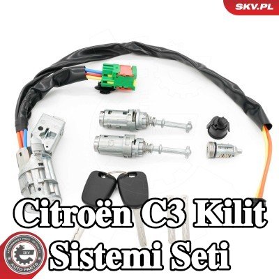 ESEN SKV Kilit sistemi seti — Citroën C3
