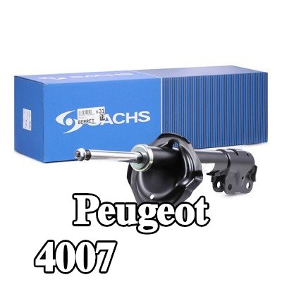 SACHS ممتص صدمات المحور الأمامي الأيمن, ضغط الغاز, دعامة نظام التعليق — Peugeot 4007
