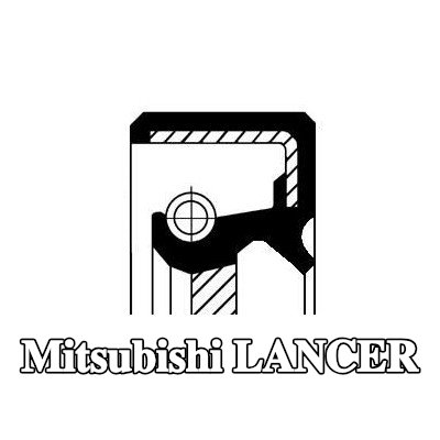 CORTECO حشية العمود، مضخة الزيت — Mitsubishi Lancer