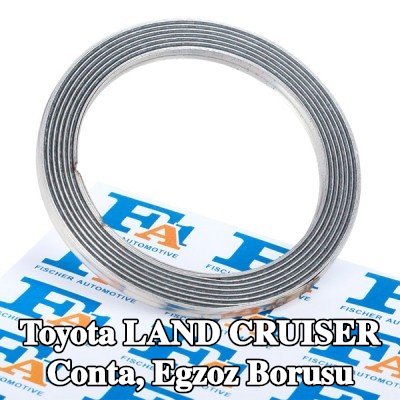 FA1 Conta, egzoz borusu — 1990 Toyota Land Cruiser