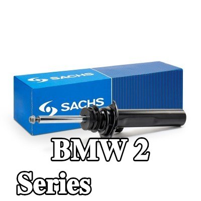 SACHS ممتص صدمات المحور الأمامي الأيمن, ضغط الغاز, دعامة نظام التعليق — BMW 2 Series
