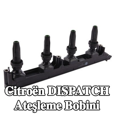 HELLA Ateşleme bobini 6 pimli konektör, 12V — Citroën Dispatch