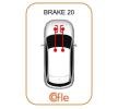 COFLE El freni kablosu (Sağ), 1840/475mm — 2010 Citroën C5 (5)