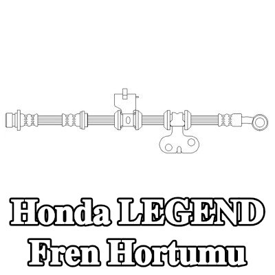 K&K Fren hortumu 655mm — 2000 Honda Legend