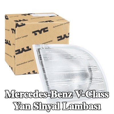 TYC Yan sinyal Sağ Ön, beyaz, ampul tutuculu — 2002 Mercedes-Benz V-Class