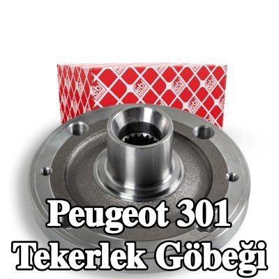 FEBI BILSTEIN Tekerlek Göbeği Ön Aks, tekerlek yatağı olmadan — Peugeot 301