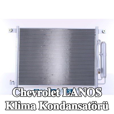 NISSENS Kurutuculu klima kondansatörü, azot dolgulu — Chevrolet Lanos