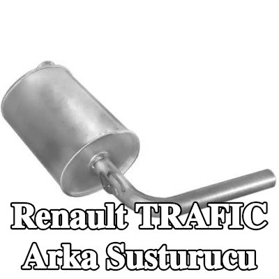 POLMO Arka susturucu — 2000 Renault Trafic