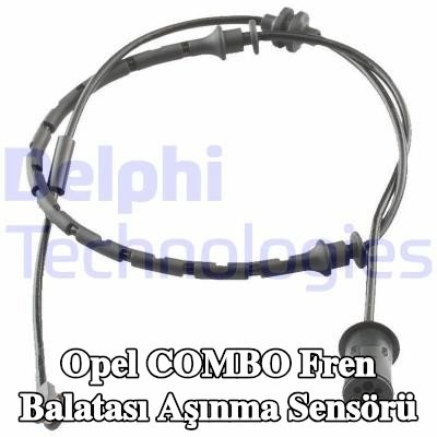 DELPHI Ön aks fren balatası aşınma sensörü — Opel Combo
