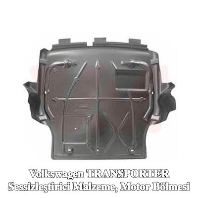 VAN WEZEL Sessizleştirici malzeme, motor bölmesi — 2012 Volkswagen Transporter