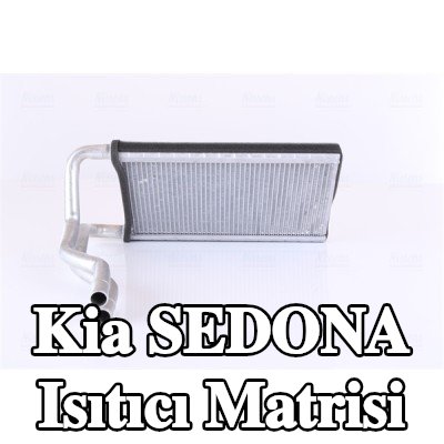 NISSENS Borulu ısıtıcı matrisi — Kia Sedona