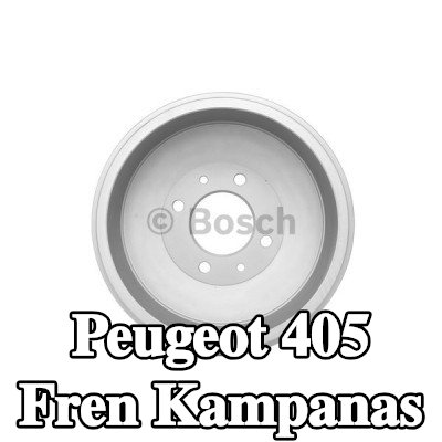 BOSCH Arka aks fren kampanası, 273, 9mm — Peugeot 405