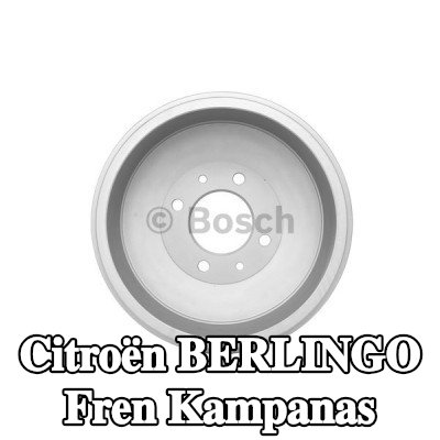 BOSCH Arka aks fren kampanası, 273, 9mm — 2002 Citroën Berlingo