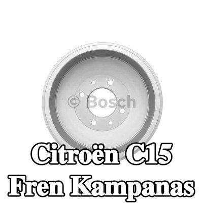 BOSCH Arka aks fren kampanası, 273, 9mm — Citroën C15