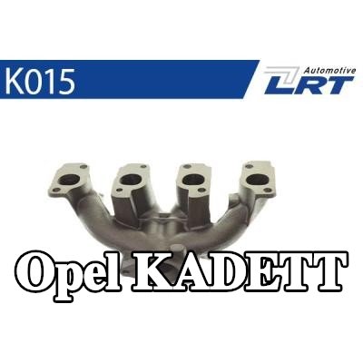 LRT مشعب العادم مع أجزاء التثبيت — Opel Kadett
