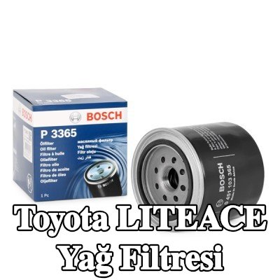 BOSCH Tek çek valflı yağ filtresi — 1997 Toyota Liteace