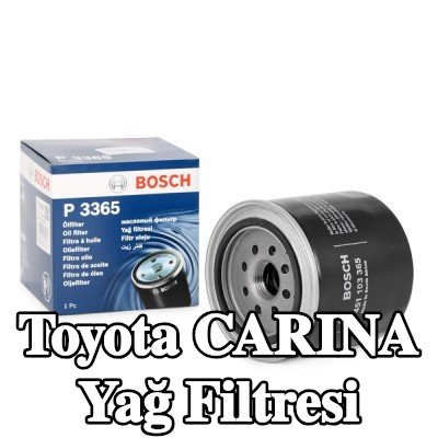 BOSCH Tek çek valflı yağ filtresi — 1997 Toyota Carina