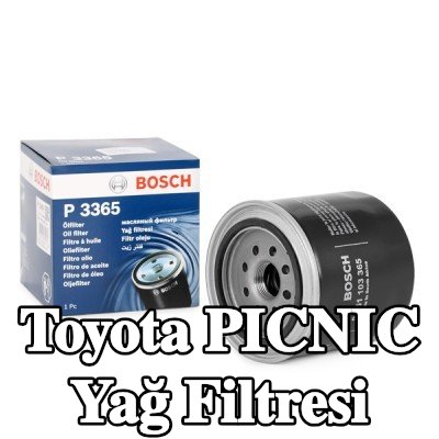 BOSCH Tek çek valflı yağ filtresi — Toyota Picnic