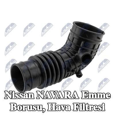 NTY Emme borusu, hava filtresi — Nissan Navara