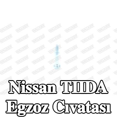WALKER Egzoz cıvatası — Nissan Tiida