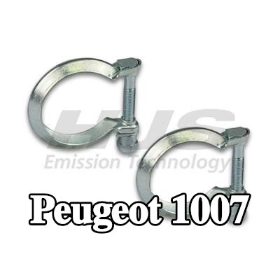 HJS مجموعة تركيب المحول الحفاز — 2005 Peugeot 1007
