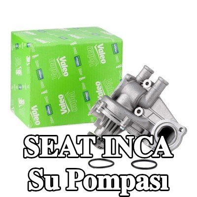 VALEO Kapaklı su pompası, conta/sızdırmazlık elemanları ile — SEAT Inca