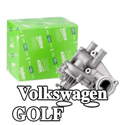 VALEO مضخة مياه مع غطاء, مع حشيات/مانعات تسرب — 1997 Volkswagen Golf