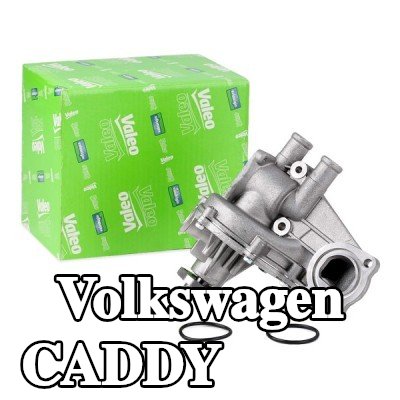 VALEO مضخة مياه مع غطاء, مع حشيات/مانعات تسرب — 2000 Volkswagen Caddy