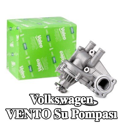 VALEO Kapaklı su pompası, conta/sızdırmazlık elemanları ile — Volkswagen Vento