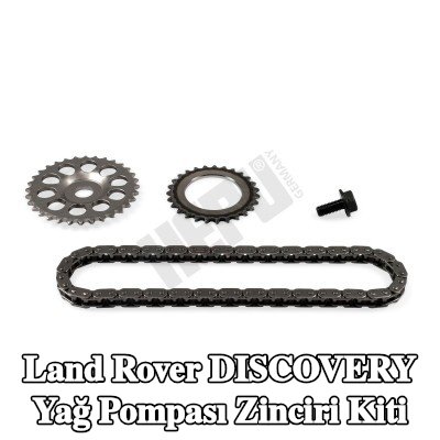 HEPU Krank mili dişlisi dahil yağ pompası zinciri kiti, yağ tahliye tapalı, yağ pompası dişlileri ile — Land Rover Discovery