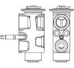 MAHLE AC genleşme valfi — 2011 BMW X3 (2)