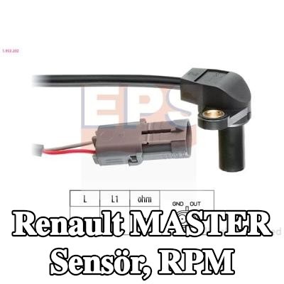 EPS Sensör, RPM İtalya'da üretilmiştir - Orijinal Ekipman Eşdeğeri — 2000 Renault Master