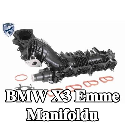 VAICO Ayarlayıcılı emme manifoldu, conta/sızdırmazlık elemanları ile, cıvata/vida ile — BMW X3