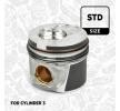 ET ENGINETEAM Silindir pistonu 3, piston segmanları ile — Audi A2 (2)