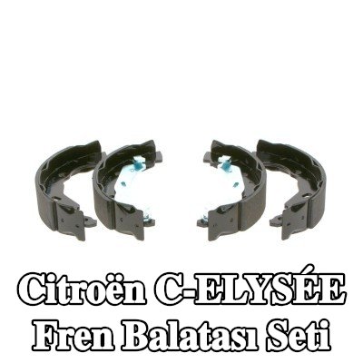 BOSCH Fren Balatası Seti — Citroën C-elysée