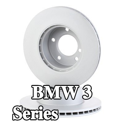 BOSCH القطر الخارجي لقرص المكابح: 300mm, مُهوى, مزود بفتحات تهوية داخلية, مطلي — 2004 BMW 3 Series