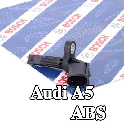 BOSCH مستشعر ABS للمحور الأمامي الأيمن, المحور الخلفي الأيسر, بدون كابل — 2012 Audi A5