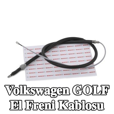 BOSCH El freni kablosu 1688mm — 2002 Volkswagen Golf