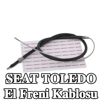 BOSCH El freni kablosu 1688mm — 2002 SEAT Toledo