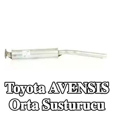 WALKER Orta susturucu 1100mm, montaj parçaları olmadan — 2002 Toyota Avensis