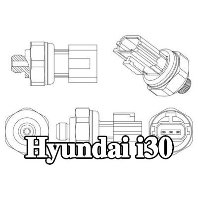 MAHLE مفتاح ضغط تكييف الهواء مع حلقة مانعة للتسرب — Hyundai i30