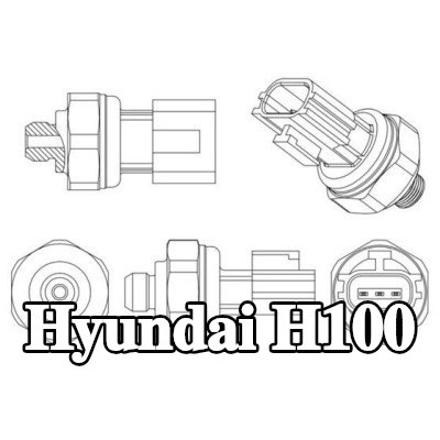 MAHLE مفتاح ضغط تكييف الهواء مع حلقة مانعة للتسرب — Hyundai H100