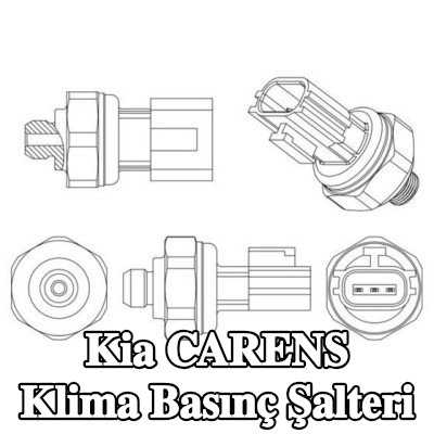 MAHLE Conta halkalı klima basınç şalteri — Kia Carens