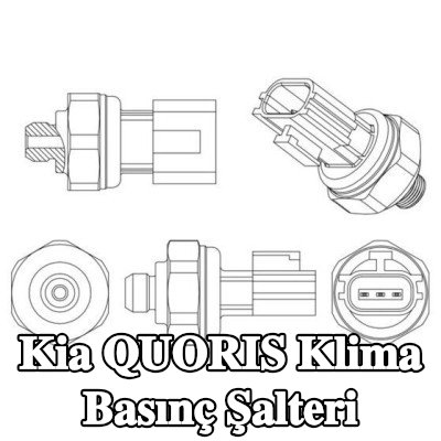 MAHLE Conta halkalı klima basınç şalteri — Kia Quoris
