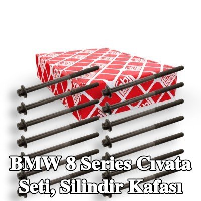 FEBI BILSTEIN Cıvata Kiti, silindir kafası 216mm — BMW 8 Series