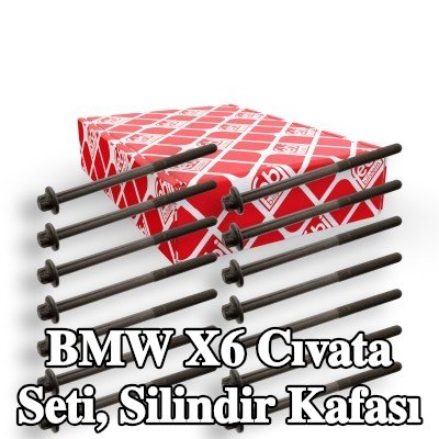 FEBI BILSTEIN Cıvata Kiti, silindir kafası 216mm — 2012 BMW X6