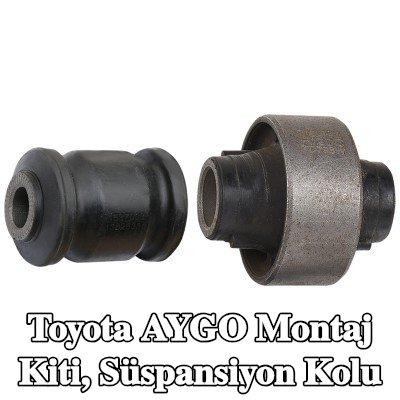 RIDEX Montaj kiti, süspansiyon kolu Ön aks her iki taraf, Alt — Toyota Aygo